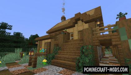 Starter Survival House Map For Minecraft