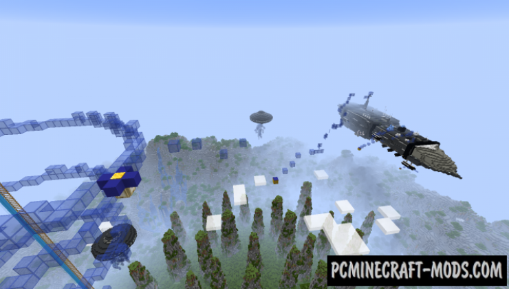 Insane Alien Parkour! Map For Minecraft 1.19