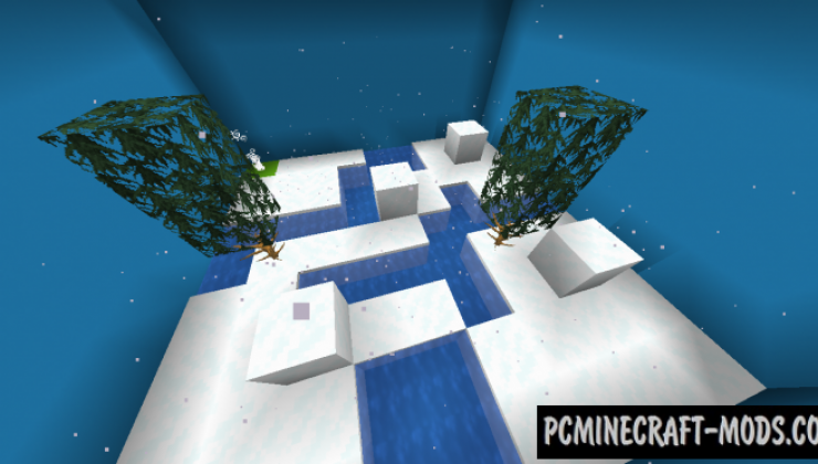 Snowball Push - Puzzle Map For Minecraft 1.19