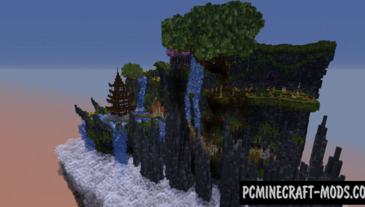 Eternity - To the mountain - Terrain Map For MC 1.19