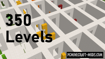 350 Levels - Parkour Map For Minecraft