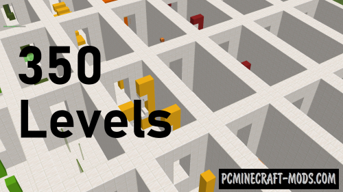 350 Levels - Parkour Map For Minecraft 1.18.2