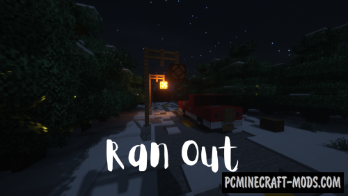 Ran Out - Horror Map For Minecraft