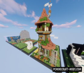 Big buildings - Houses Map For Minecraft