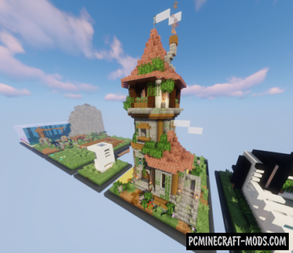 Big buildings - Houses Map For Minecraft 1.19