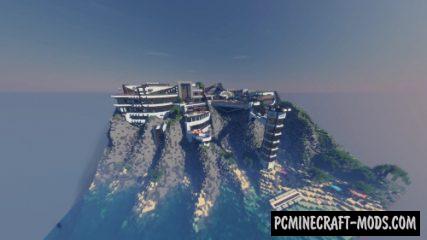 Modern Villa - Mansion, House Map For Minecraft