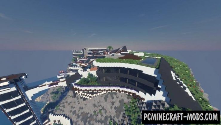 Modern Villa - Mansion, House Map For Minecraft 1.19