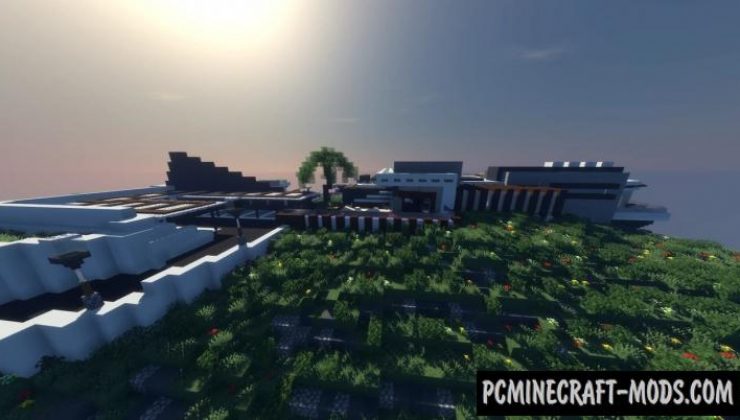 Modern Villa - Mansion, House Map For Minecraft