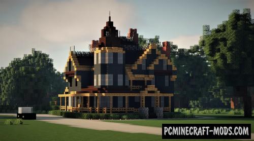 Graywood Victorian Mansion Map For Minecraft