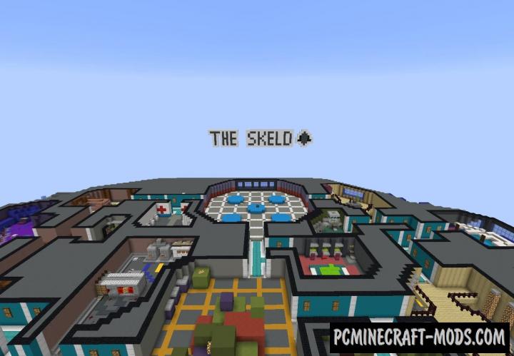 Among Us Skeld - Minigame Map For Minecraft 1.19