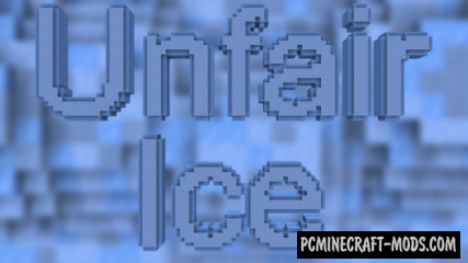 Unfair Ice - Puzzle Map For Minecraft