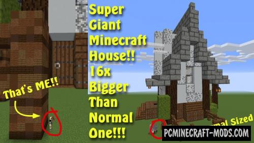 Jumbo House Parkour! Map For Minecraft