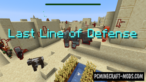 Last Line of Defense - Adventure Map For Minecraft 1.19