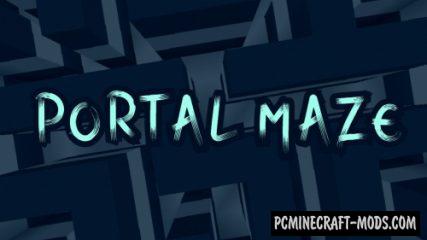 Portal Maze - Puzzle Map For Minecraft