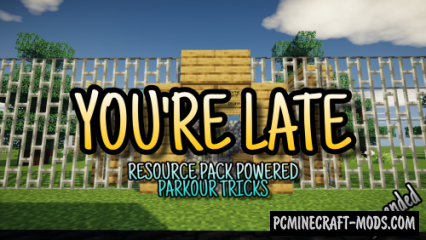 You're Late (For School) - Parkour Map For Minecraft