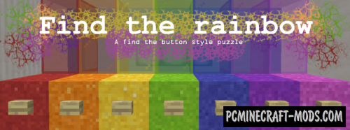 Find the Rainbow - Finding, Puzzle Map For MC