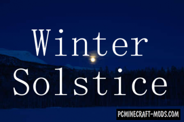 Winter Solstice - Adventure Map For Minecraft