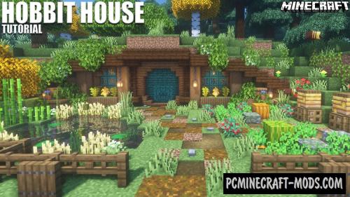Hobbit Hole House Map For Minecraft 1.19