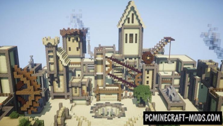 Sky Walker Remastered - Minigame Map For Minecraft 1.19