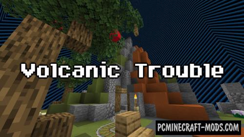 Volcanic Trouble - PvP, Minigame Map For MC 1.18.2