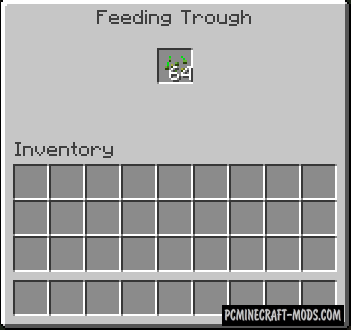 Animal Feeding Trough - Tweak Mod For Minecraft 1.20.2, 1.19.4