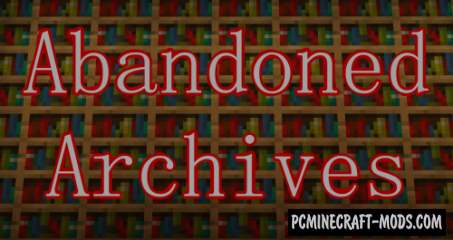 Abandoned Archives - Adventure Map For Minecraft