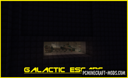 Galactic Escape - Puzzle Map For Minecraft 1.18.2