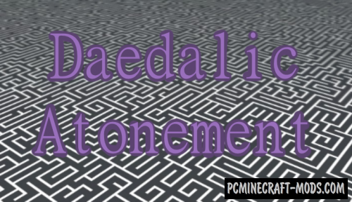 Daedalic Atonement - Puzzle Map For Minecraft