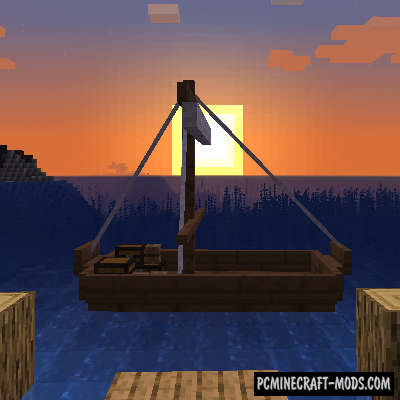 Small Ships - Vehicles Mod For Minecraft 1.20.1, 1.19.2, 1.16.5