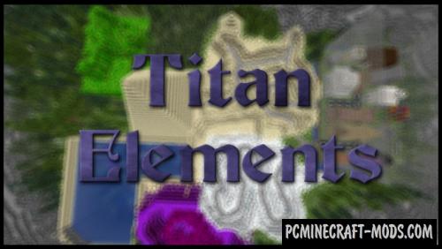 Titan Elements - Adventure Map For Minecraft 1.19