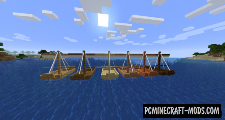Small Ships - Vehicles Mod For Minecraft 1.20.1, 1.19.2, 1.16.5