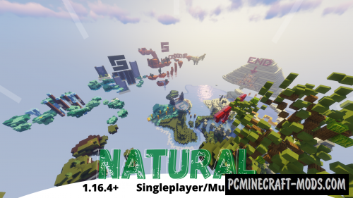 Natural - Parkour Map For Minecraft