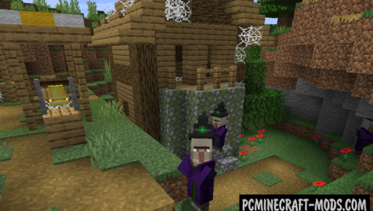 Hostile Villages - Adventure, Gen Mod Minecraft 1.19.4, 1.16.5