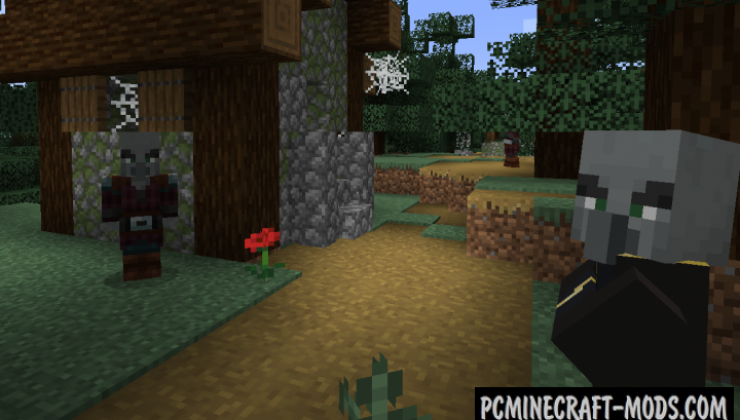 Hostile Villages - Adventure, Gen Mod Minecraft 1.20.1, 1.19.4, 1.16.5