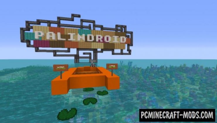 Palindroid - Puzzle Map For Minecraft 1.19
