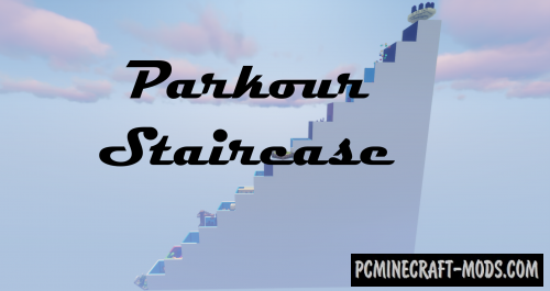 Parkour Staircase Map For Minecraft