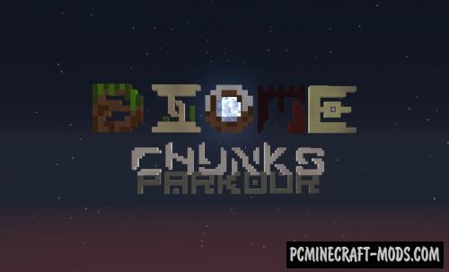 Biome Chunks - Parkour Map For Minecraft 1.18.2