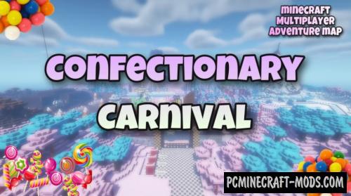Confectionary Carnival - Adventure Map For Minecraft