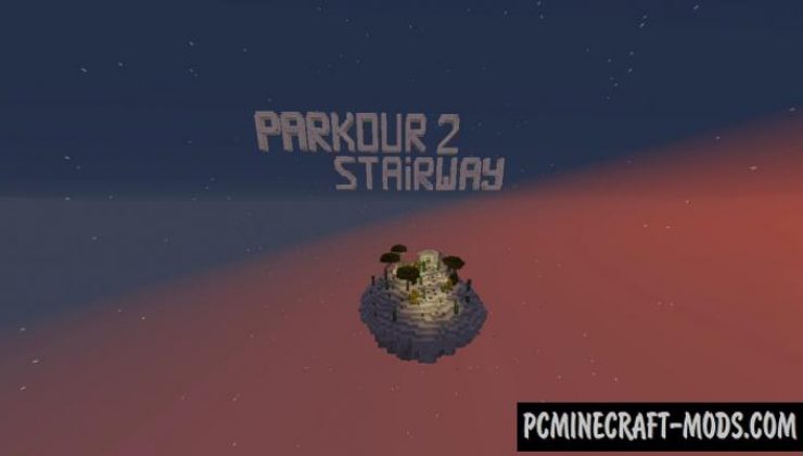 Parkour Stairway 2 Map For Minecraft 1.19