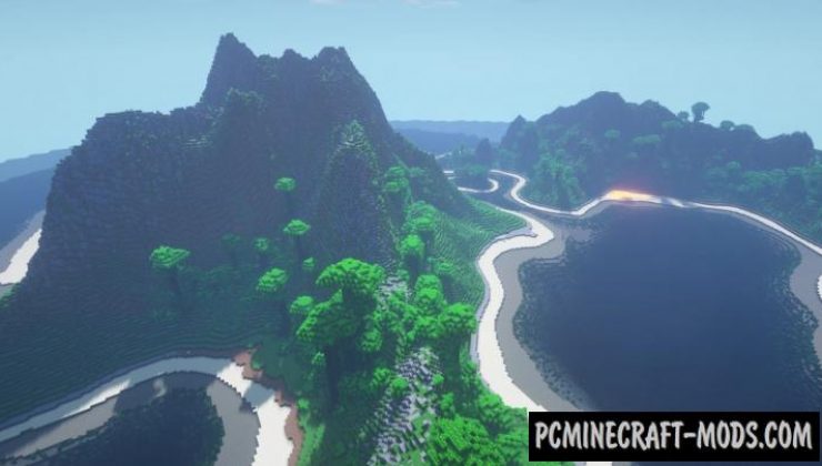 Adventure Island - Custom Terrain Map For Minecraft 1.19