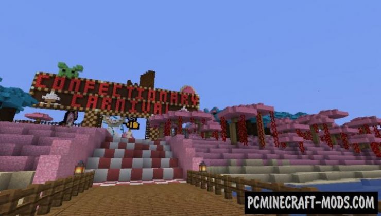 Confectionary Carnival - Adventure Map For Minecraft 1.19