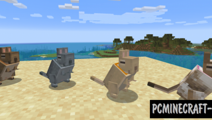 Vanilla Degus - Cute Animals Mod For Minecraft 1.20.4, 1.19.4