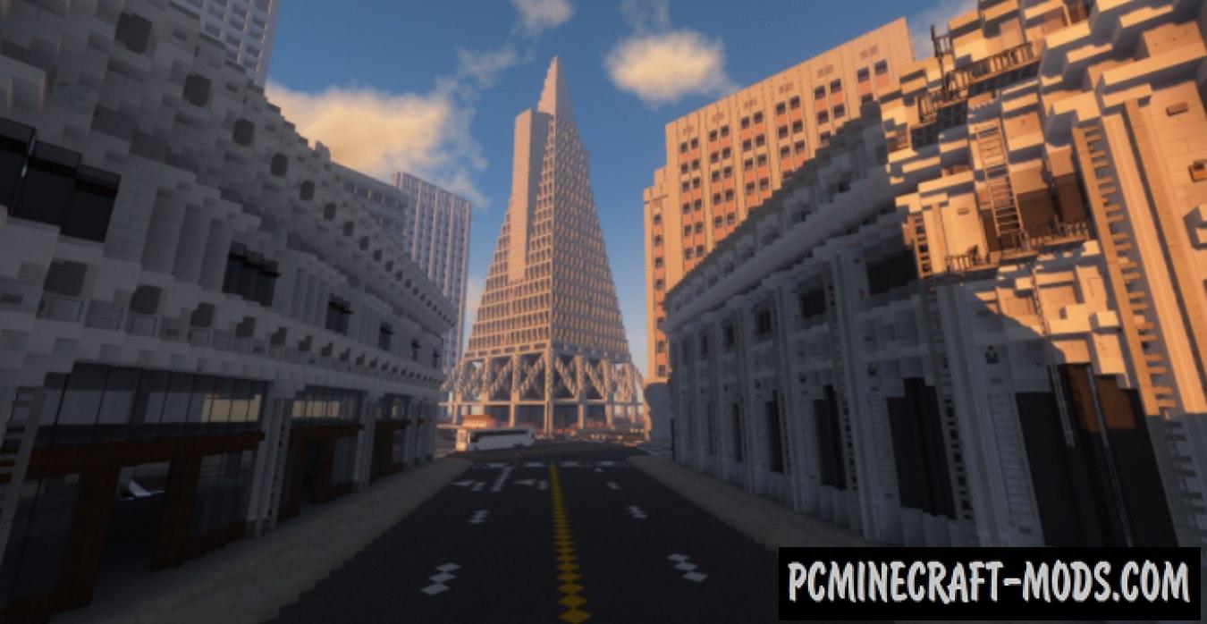 Harkenburg City Modern Texture Pack Minecraft 1.17.1, 1.16.5