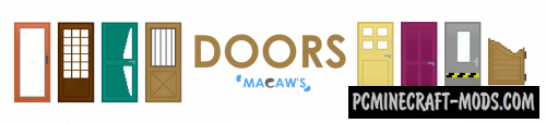 Macaw's Doors - Decor Mod For Minecraft 1.19.4, 1.16.5, 1.12.2
