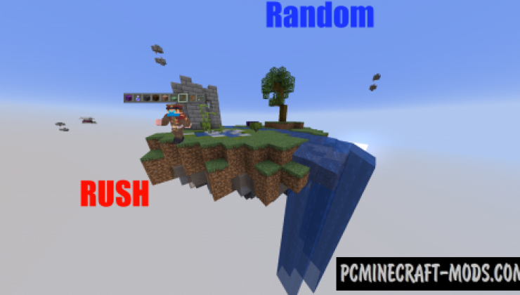 Random Rush Team - Minigame Map For MC 1.19