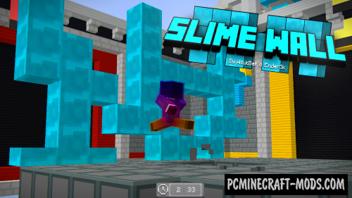 Slime Walls - Minigame Map For Minecraft