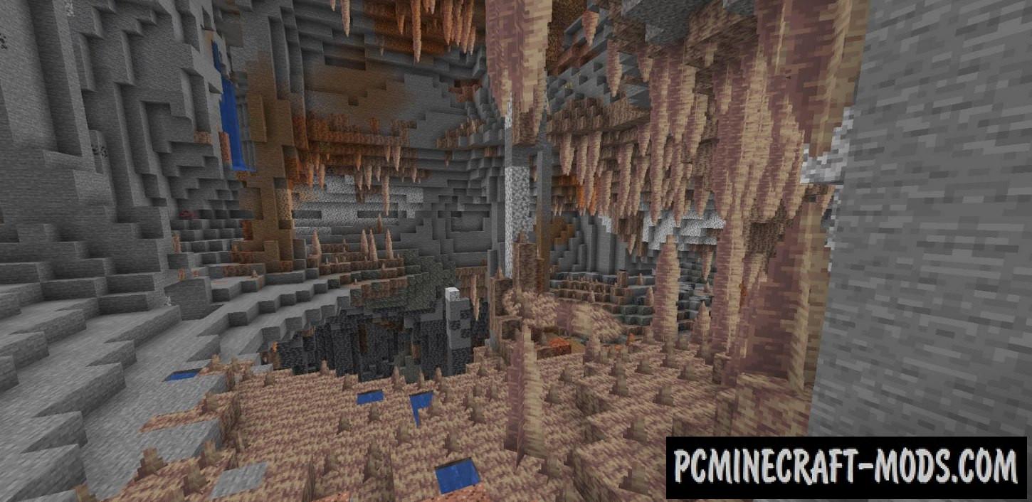 Download Minecraft PE 1.18.10.24 apk free: Caves & Cliffs