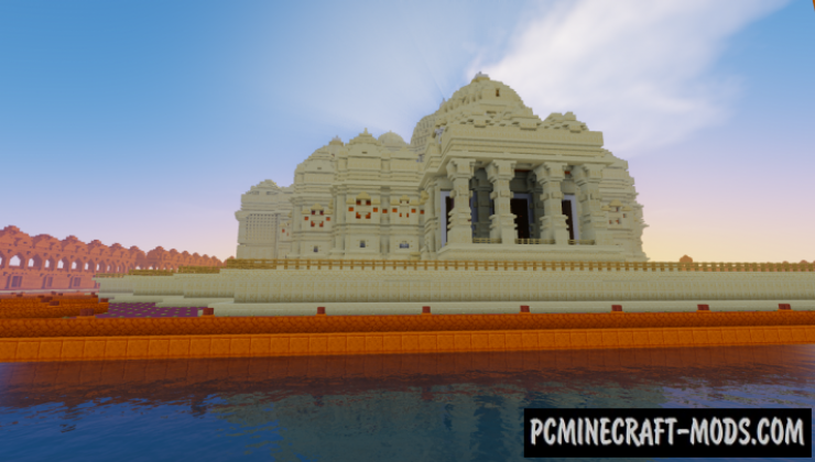 Swaminarayan Akshardham - Adventure Map For MC 1.19