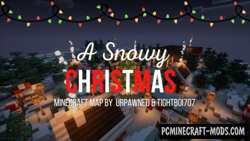 A Snowy Christmas - Adventure Map For Minecraft 1.18.2