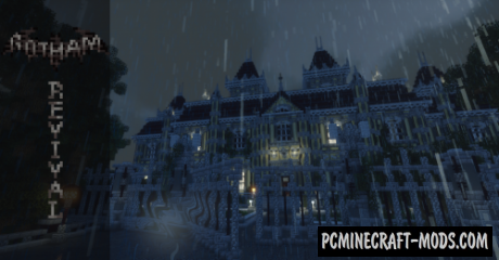 AK Wayne Manor: Gotham: Revival - House Map MC 1.19
